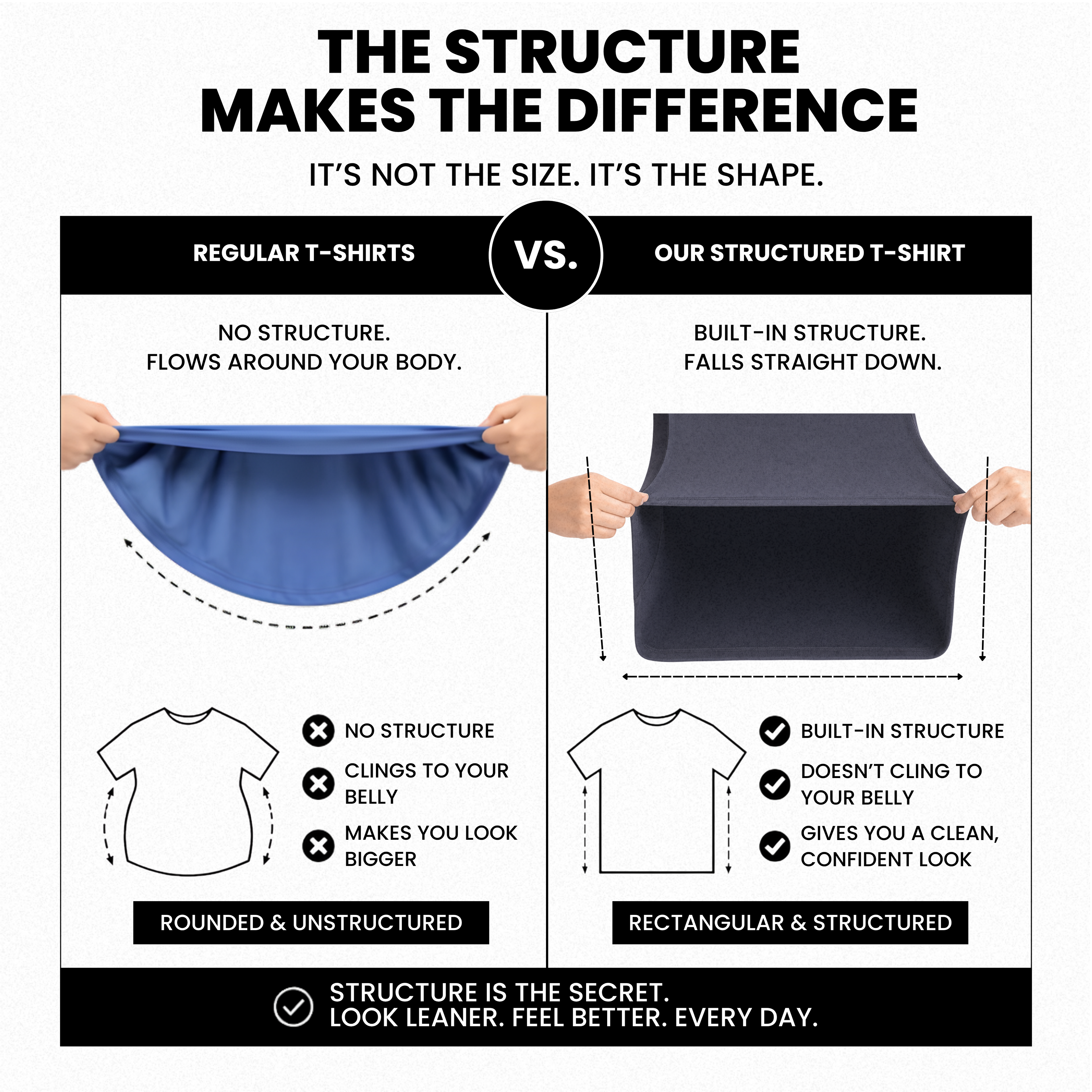 The Belly-Hiding Tee™