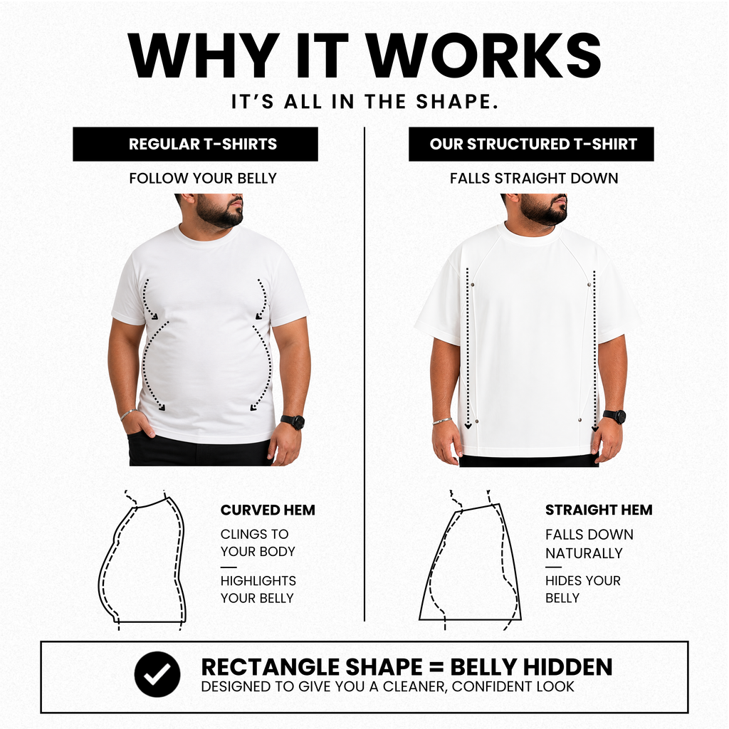 The Belly-Hiding Tee™