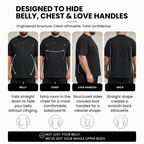 The Structured Tee, made for bigger bodies